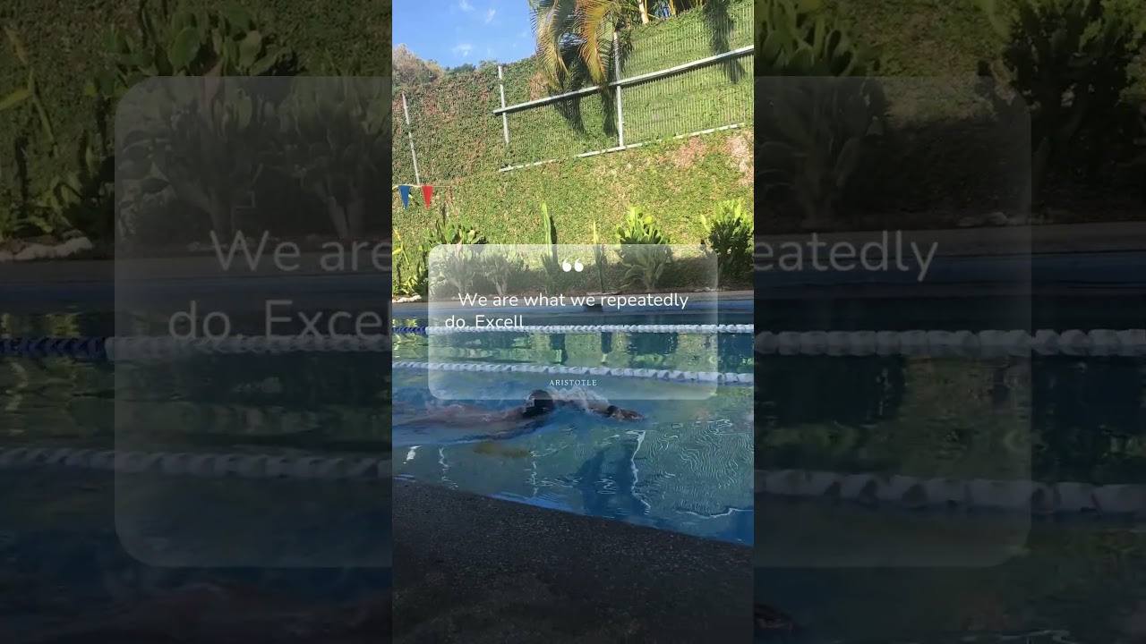 Building Swimming Excellence Through Habits