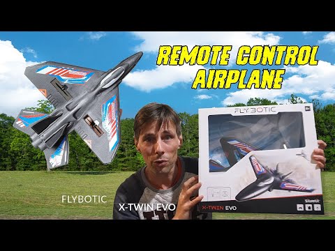 FLYBOTIC. X-TWIN EVO : l'avion télécommandé incassable ! 