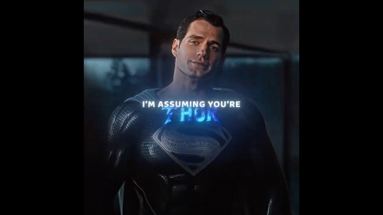 Thunder meets Steel...💀 - Superman meets Avengers | MENTE M&Aacute; - ( Super slowed ) #edit #avengers