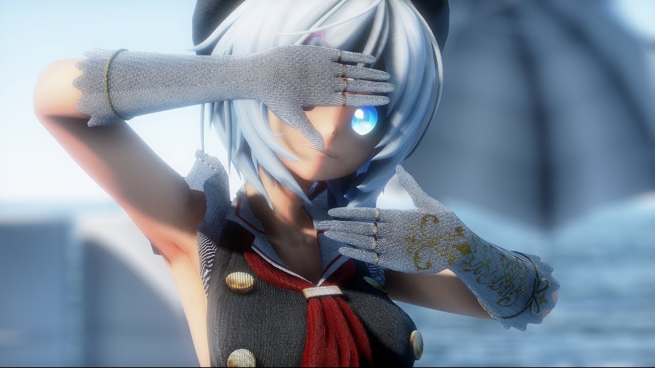 【電脳少女シロ】Tell your world【MMD】1440p 60fps - YouTube