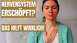 Mein Nervensystem War Erschöpft So Reguliere Ich Es Jetzt Täglich Neu