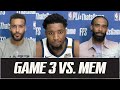 Game 3 Postgame Presser: Donovan Mitchell, Mike Conley, Rudy Gobert