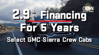 Crown's GMC New Year Sales Event