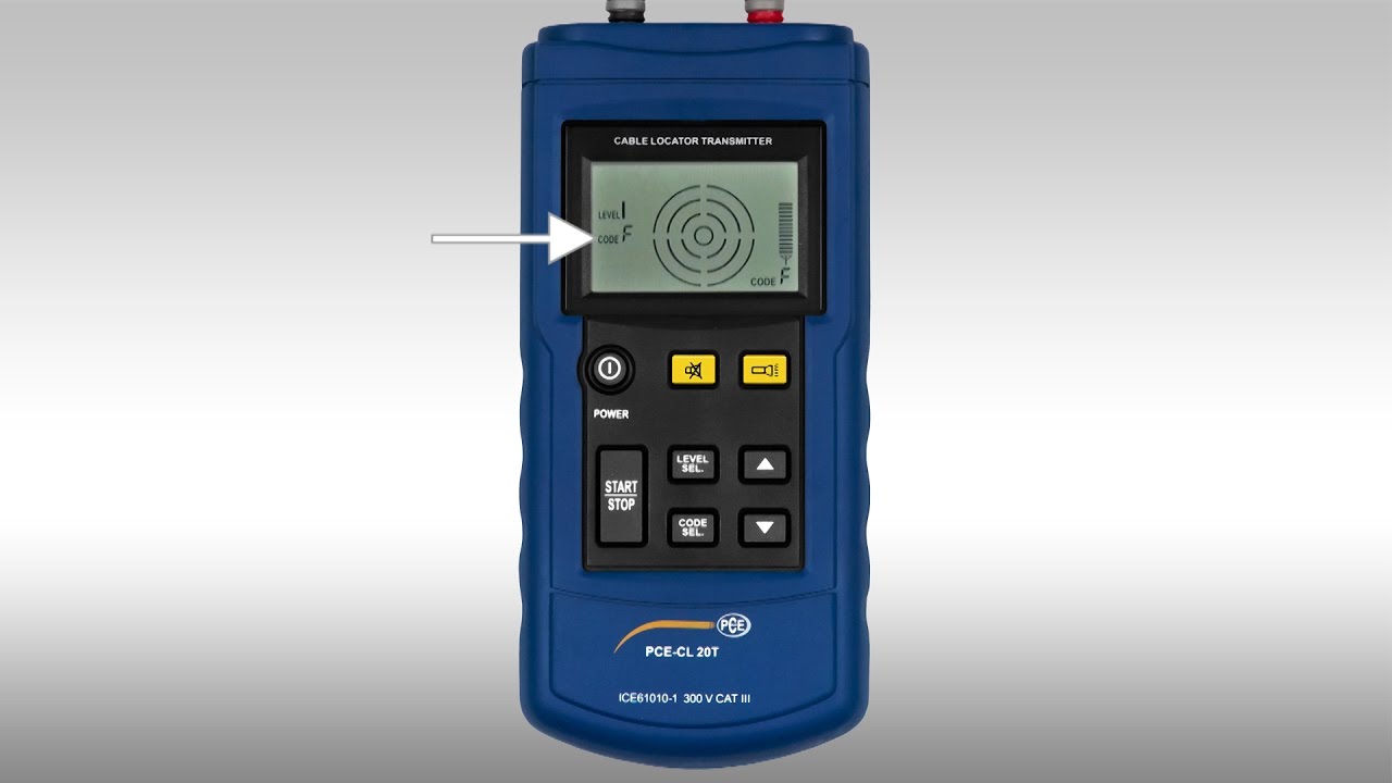 User Manual Cable Detector PCECL 20 YouTube