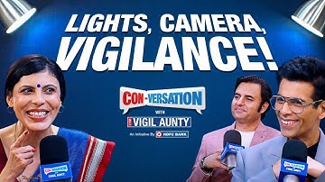 CONversation with Vigil Aunty ft. Karan Johar and Mukesh Choudhary | Ep 2 | HDFC Bank