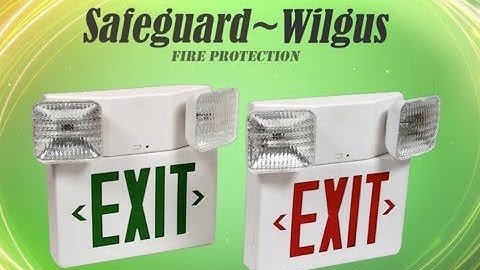 Exit and Emergency Light Service Redding California