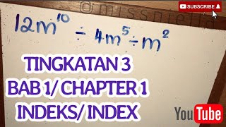 Q2 Pt3 Indeks Matematik Tingkatan 3 Mathematics Form 3 Chapter 1 Youtube