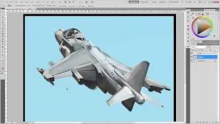 Timelapse speed painting