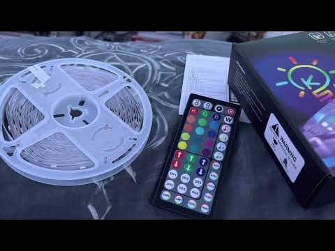 #316 Keepsmile LED Light Strip Review - YouTube