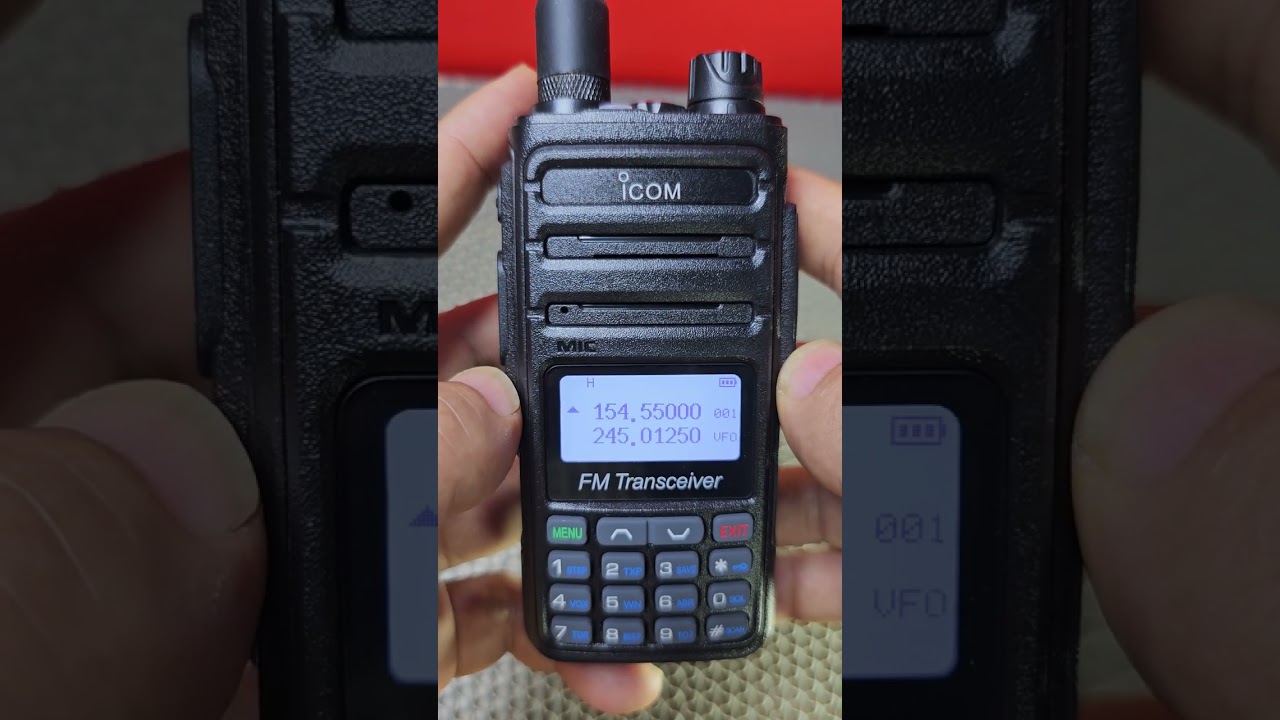 วิธีเปลี่ยนภาษา Language  ICOM V191