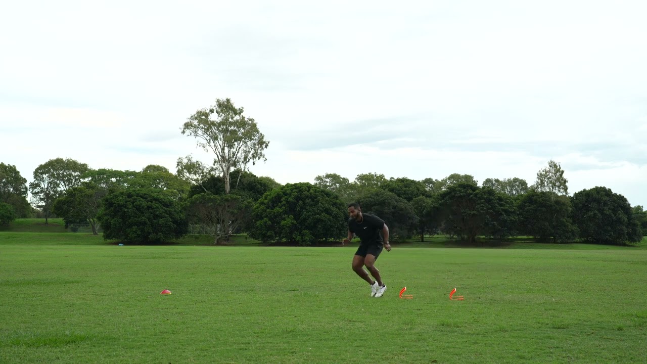 Skill - Acceleration - Lateral Hurdle Step over to Acceleration