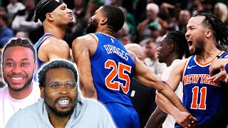 THIS GAME WAS INSANE! New York Knicks vs Boston Celtics Game 1 NBA Playoffs Reaction