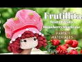 ROSITA FRESITA el Amigurumi que Enamora a Todos 😍🍓 | Tutorial Paso a Paso | PARTE 1 Materiales