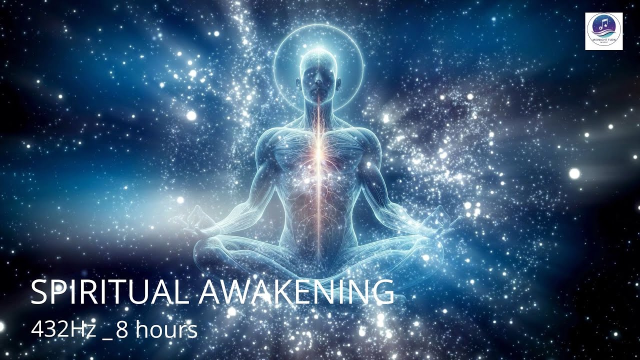 MIDNIGHT FLOW 432Hz • 8H SPIRITUAL AWAKENING • Éveil Spirituel & Mind Detox • Sleep Music