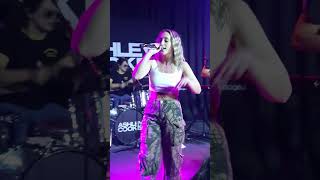 Ashley Cooke singing "Dirt on 'Em" in Pittsburgh, PA on November 3rd, 2023.