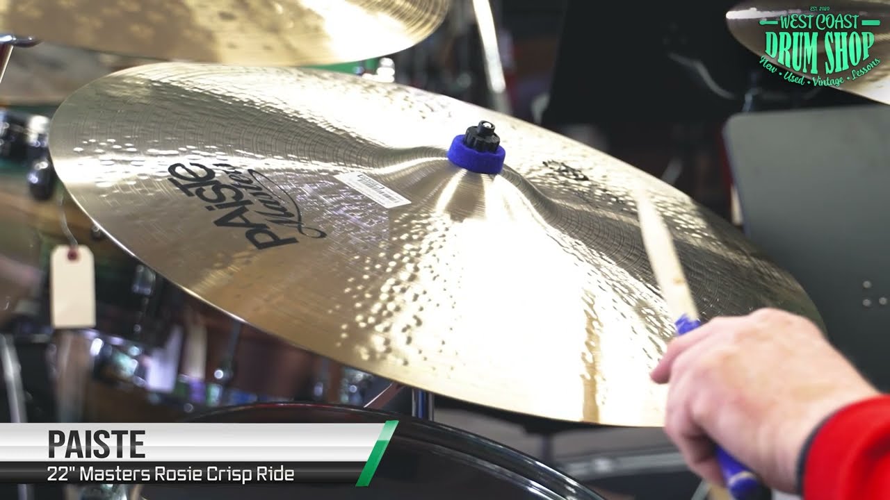 Paiste 22" Masters "Rosie" Crisp RIde