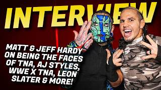 Celebrity Matt & Jeff Hardy On AJ Styles' Retirement, Being The Faces Of TNA & More | The Hardys Interview Profile