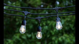 Ambience Pro LED 2W - Waterproof LED Outdoor String Lights 24ft