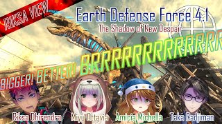 (Earth Defence Force 4.1) JETPACK GOES BRRRRRRRRRRRRRRRRRRRRRR【NIJISANJI ID】