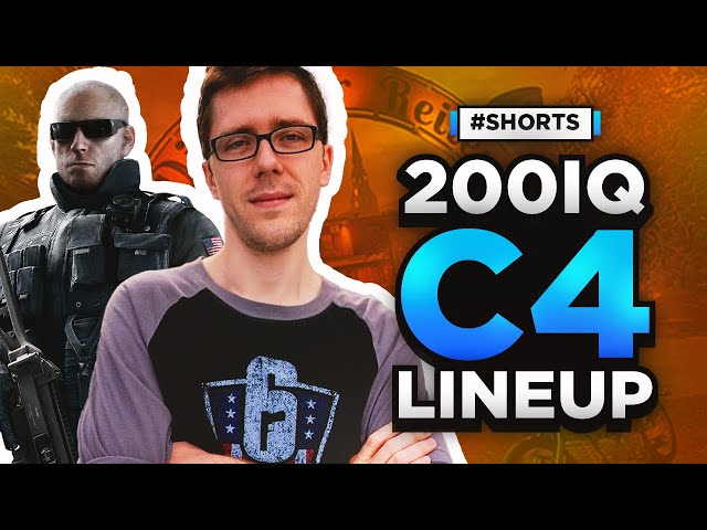 TSM Macie Jay's 200IQ C4 Line Up | Rainbow Six Siege #Shorts class=