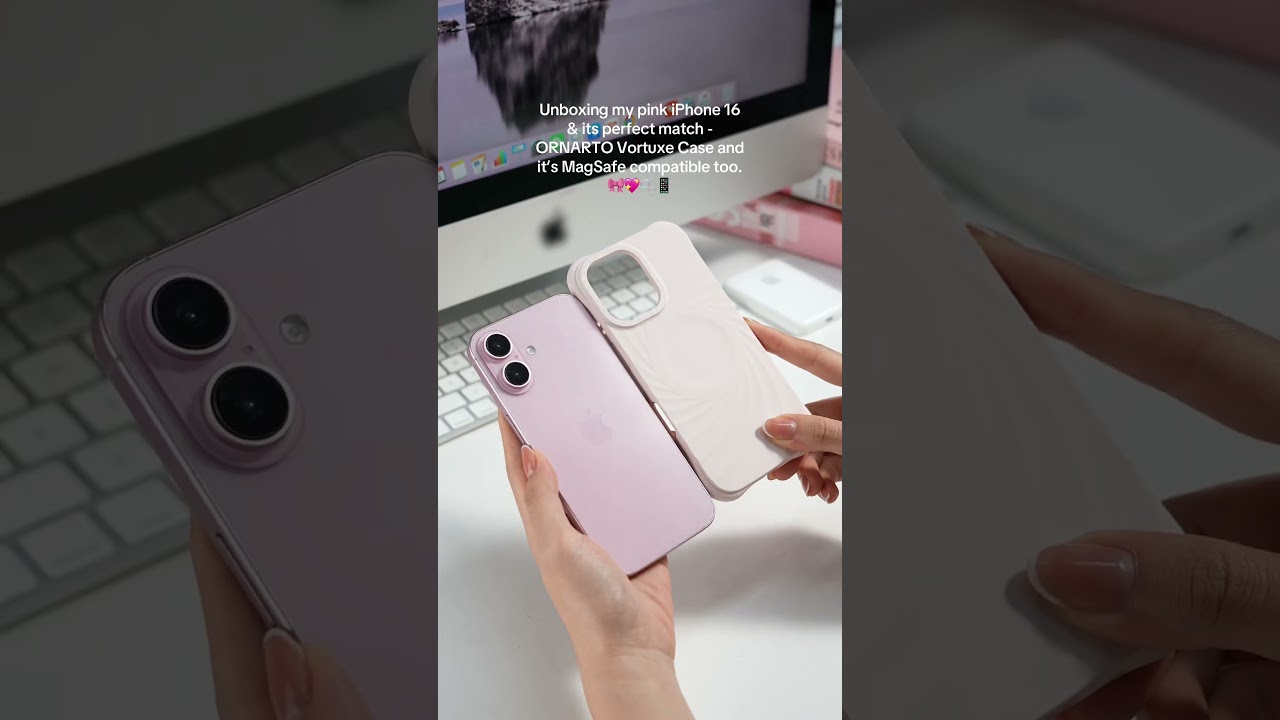 iPhone 16 dummy phone in light pink. Sadly it isn't making it to the final lineup this year. 