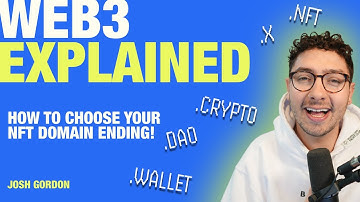 How to choose your NFT DOMAIN ending! | web3 Explained