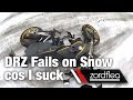Suzuki DRZ400 SM - First Ever Snow Ride