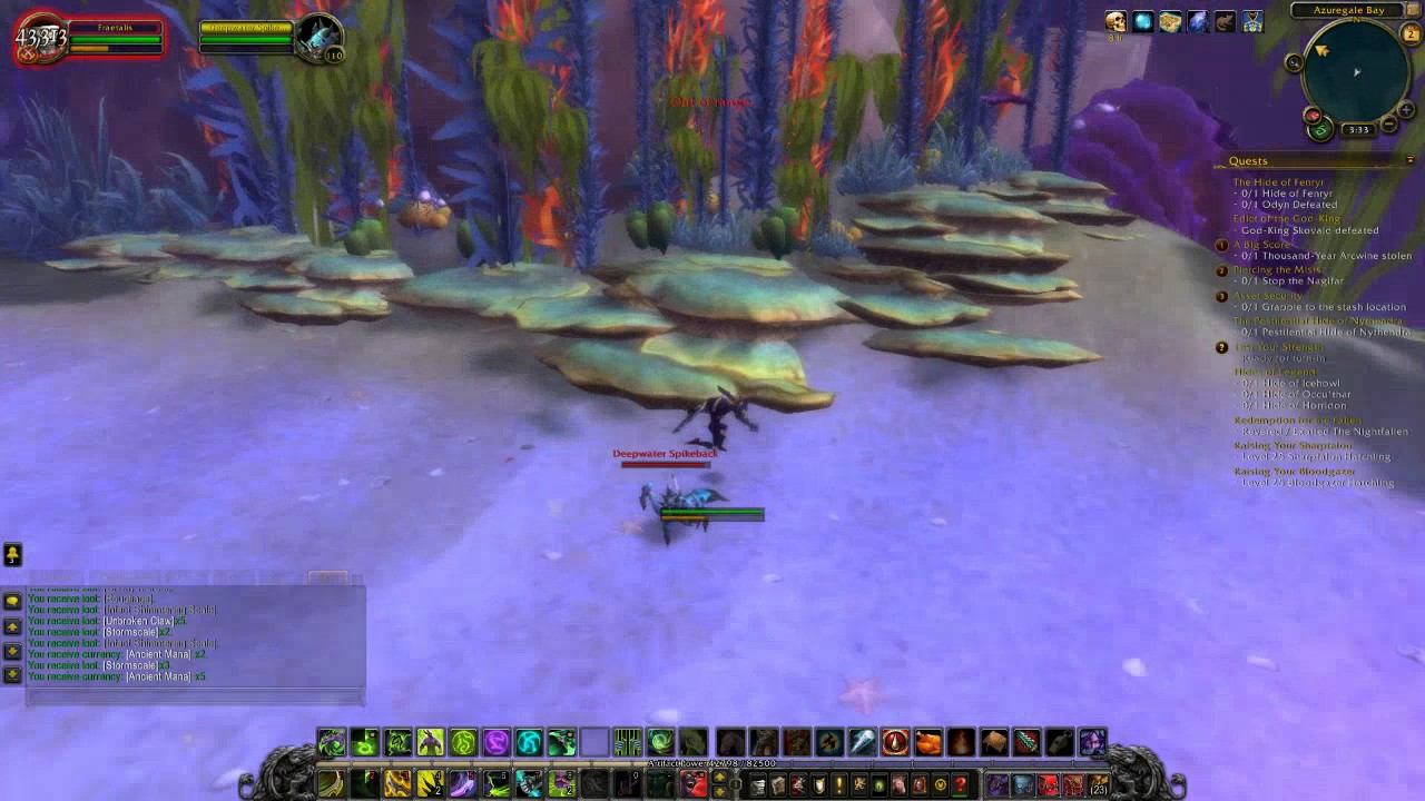 World of Warcraft Obtaining the Recipe: Surf Legion Cooking Guide - YouTube