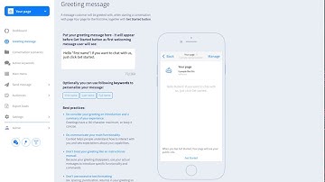Botsurfer - Set up Greeting for your chatbot (tutorial)