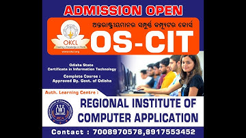 Your nearest OKCL Authorized Learning Centre Regional Institute of Computer Application (RICA),BBSR,