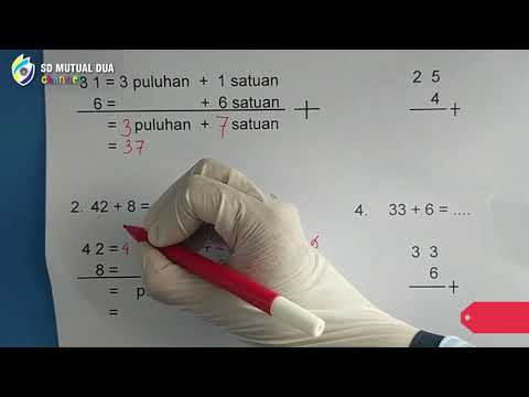 matematika penjumlahan bersusun panjang dan pendek - kelas 1 -SD MUTUAL 2