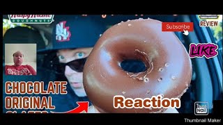 Reaction to Krispy Kreme® Chocolate Original Glazed Doughnut Review! 🍫🍩 | Available Until 9/14
