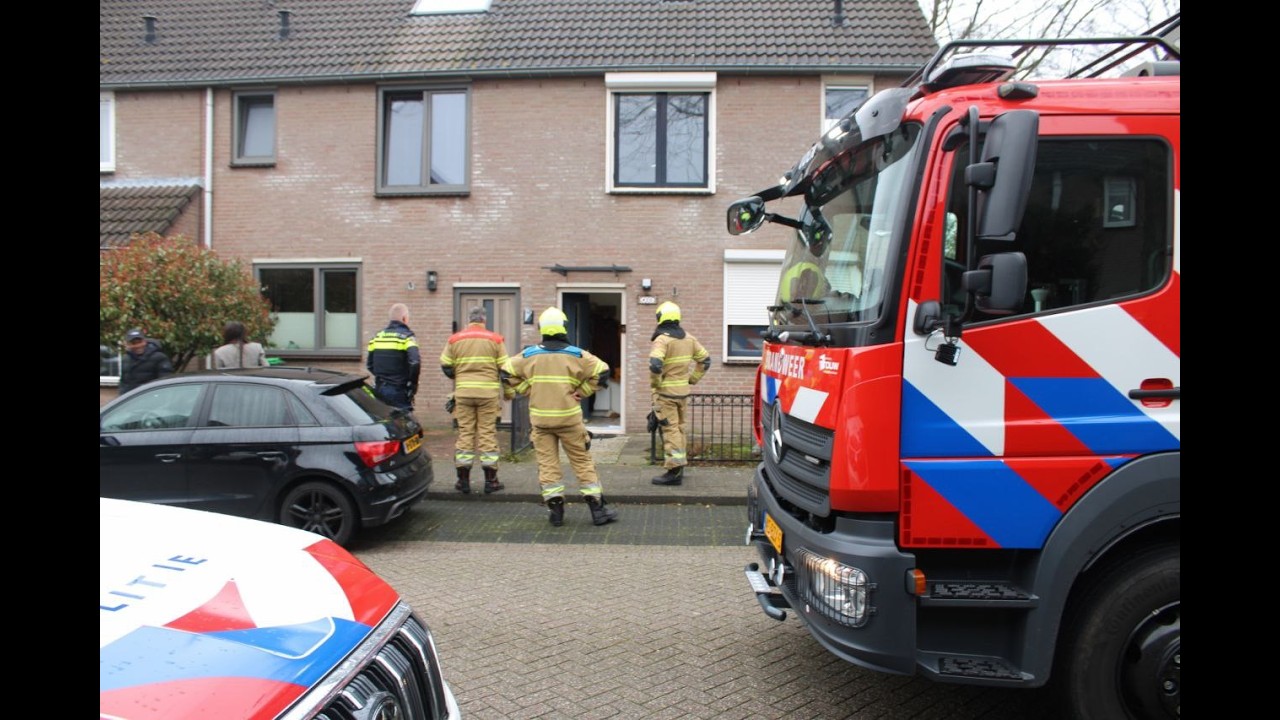 Brandalarmmelding bij woning aan de bertrandhof Uden