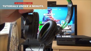 How to Connect a HEADSET to your Xbox One