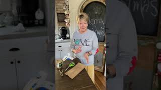 DIY Paper Bag Snowflakes
