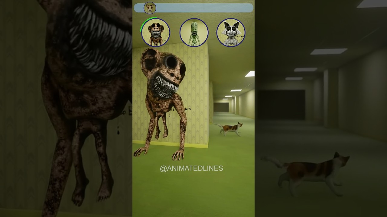 OIIAOIIA CAT Battles Zoonomaly Animals! Who Will Win? 