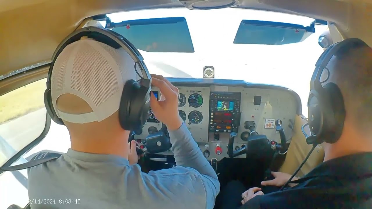 IFR Flight Lesson (DME Arc, Basic Maneuvers, Unusual Attitudes)