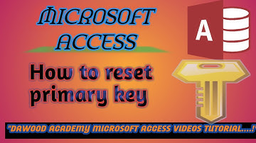 How to reset Primary Key in MS ACCESS 2010 || Reset access AutoNumber