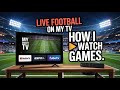 How To Watch Live Football On My Smart TV Easy Setup With YouTube TV ESPN Or Fubo 