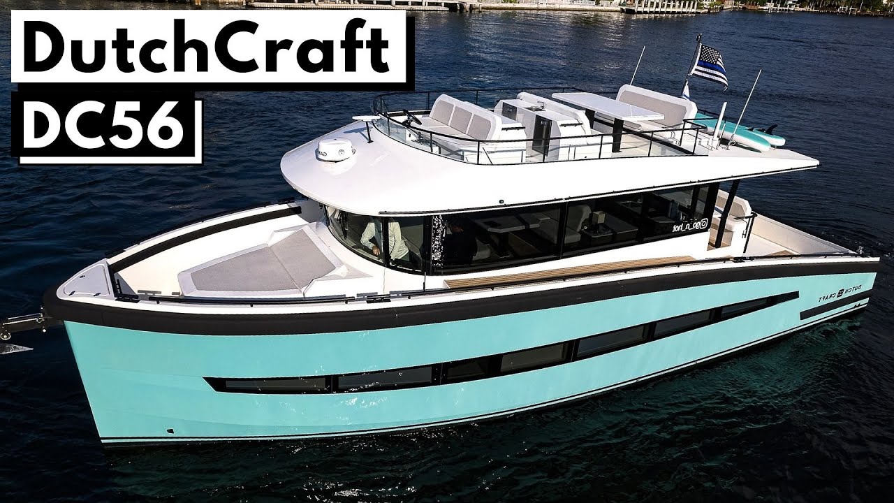 DutchCraft DC56 Cabin Yacht Tour / “Go-n-Hot” South Florida Charter Boat