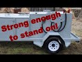 Fenders with Steps - Custom Fuel Trailer Build - 1st Video