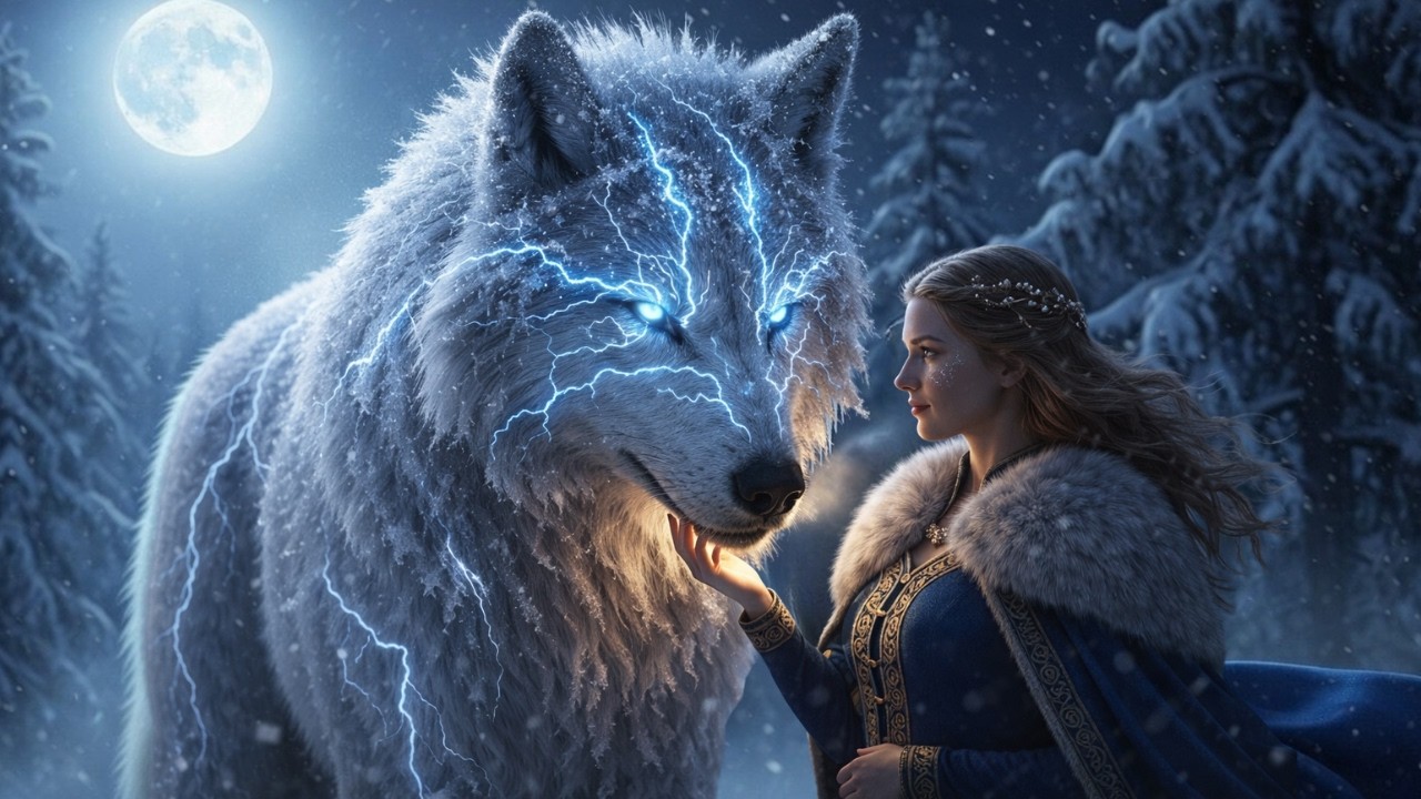 Only She Dared to Speak to the Frozen Wolf Everyone Feared — Until One Night, He Answered