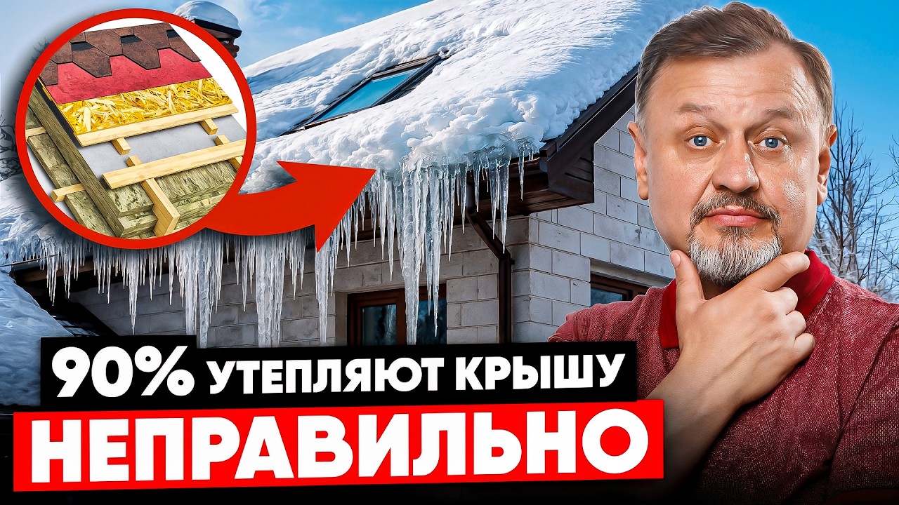Сосульки на крыше? 5 ошибок, которые разрушают ваш дом