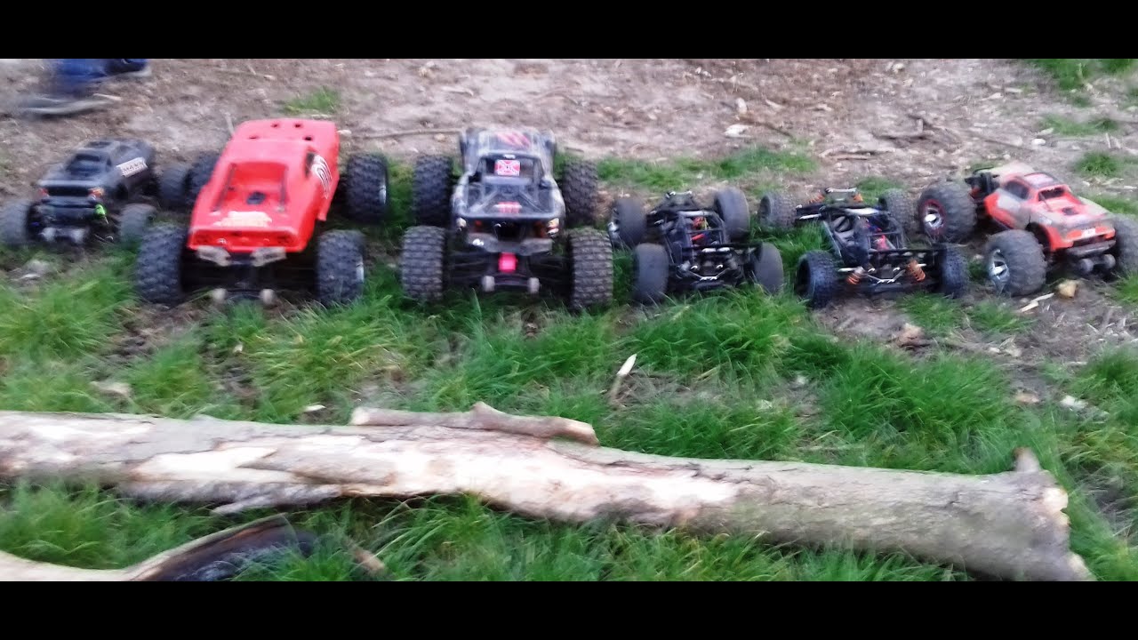 XMaxx jump fin 1ère lipo YouTube