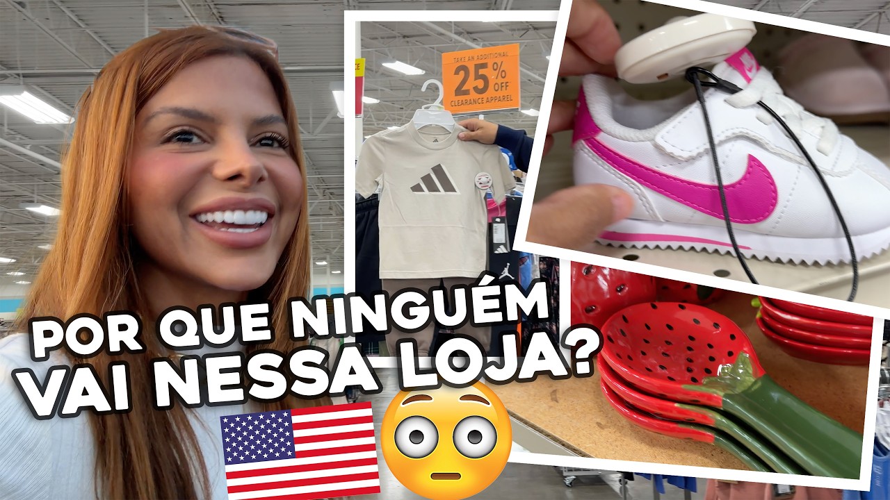 FUI NA LOJA DE DEPARTAMENTO QUE NINGUÉM CONHECE em ORLANDO!