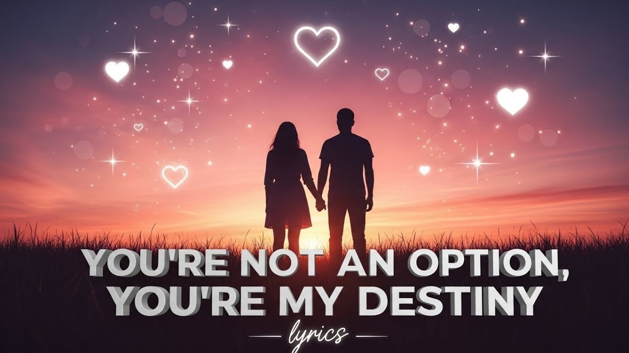 You’re Not an Option, You’re My Destiny( Emotional Love Song)