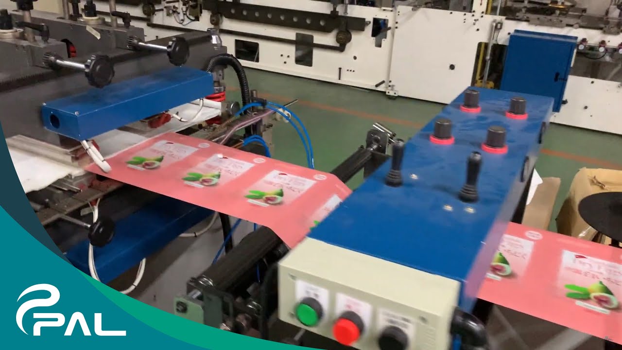 Center Seal Bag Making Machine with Zipper｜Side Seal Machine｜Plas