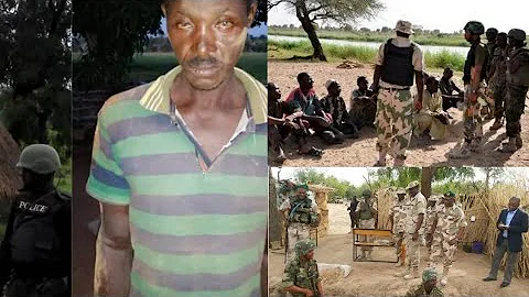 NIGERIAN SOLDIERS ARREST BANDITS, DESTROY MILITIA HIDE OUT IN BENUE AND NASARAWA STATE