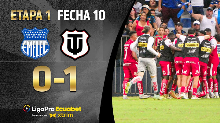 FULL SUMMARY: EMELEC 0-1 T. UNIVERSITARIO l LIGAPRO ECUABET - MATCHDAY 10