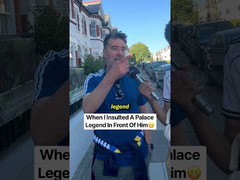 When I Insulted A Palace Legend In Front Of Him